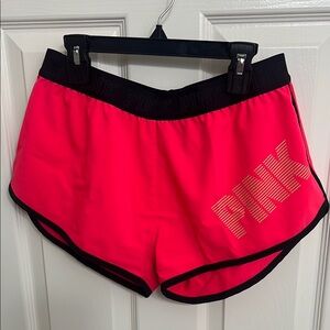 PINK Victoria's Secret Athletic Shorts Pink and Black